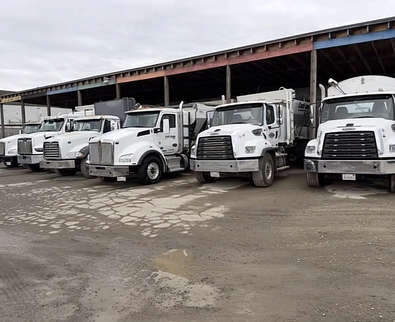 CG Concrete Materials volumetric mixer fleet